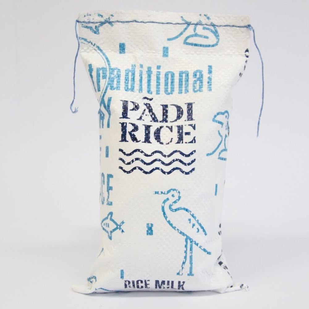 creative rice packet design 