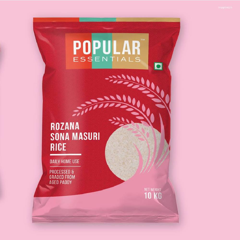 simple rice packaging design 