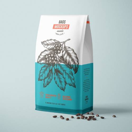 coffee powder packaging design 
