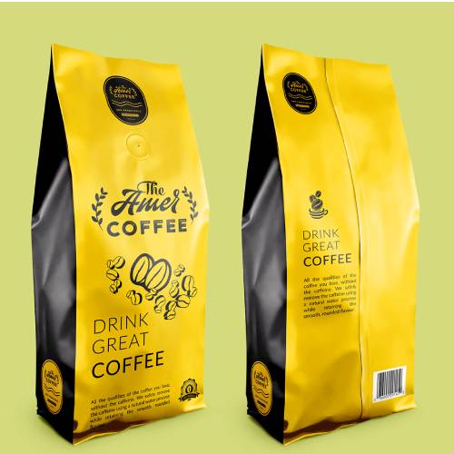 custom coffee packaging design 