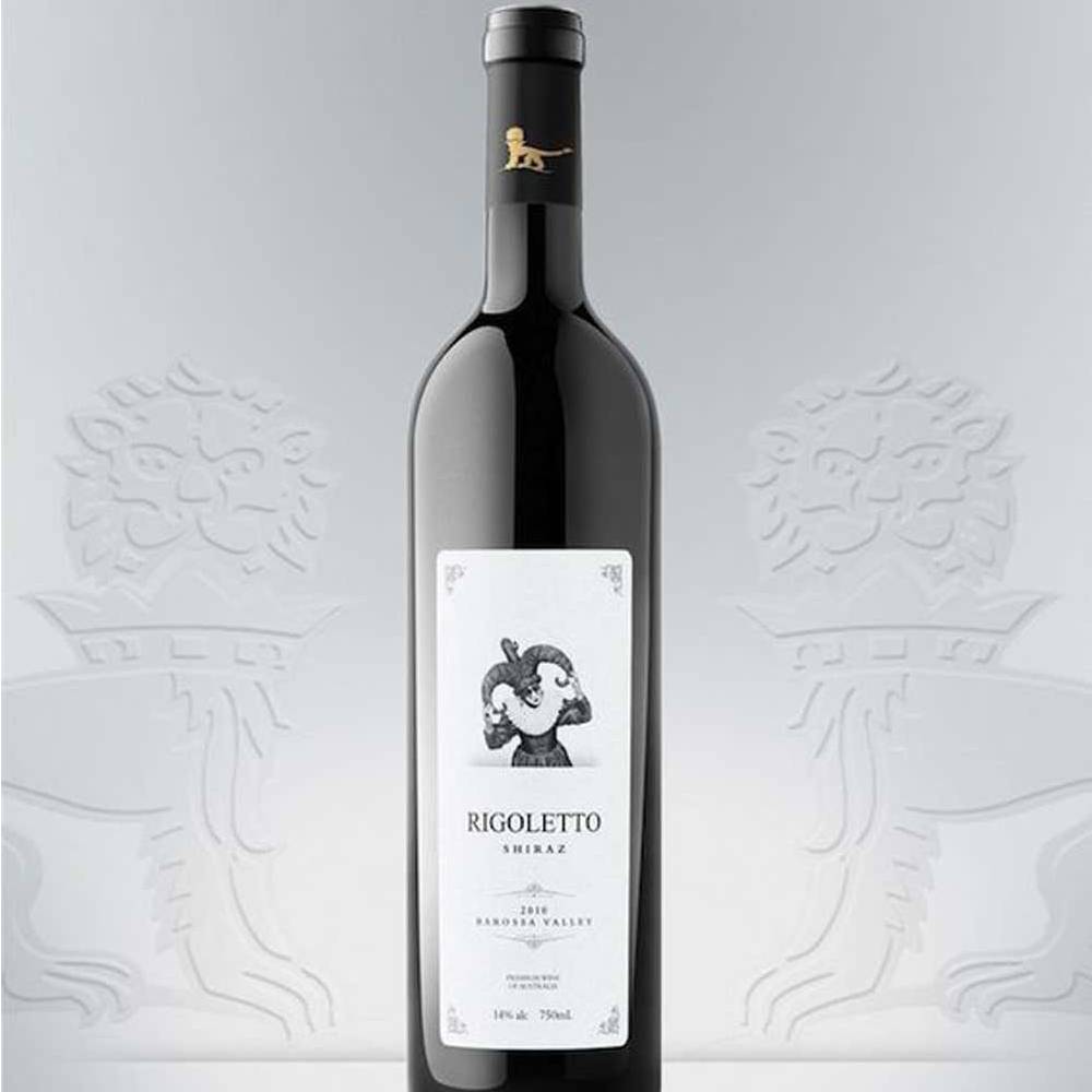 wine sticker label design 