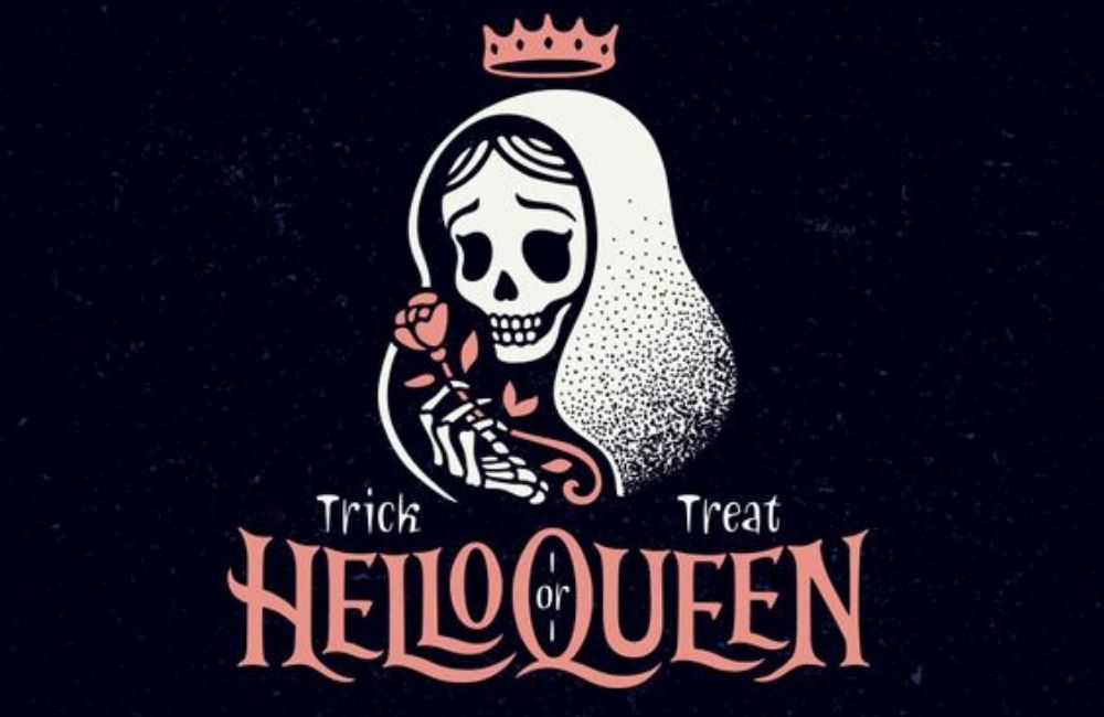 halloween theme logo design 