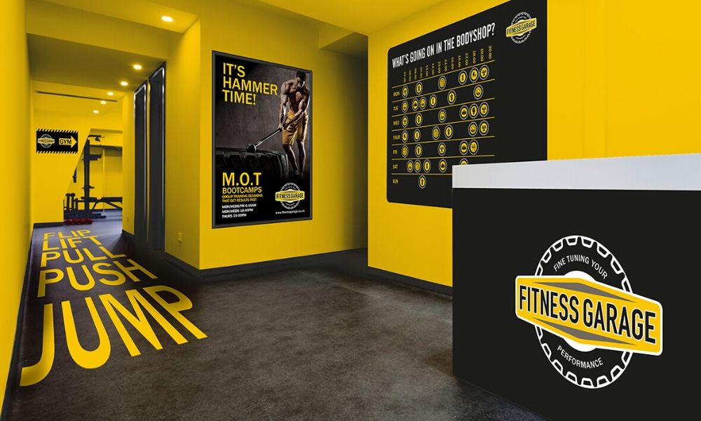 fitness gym branding
