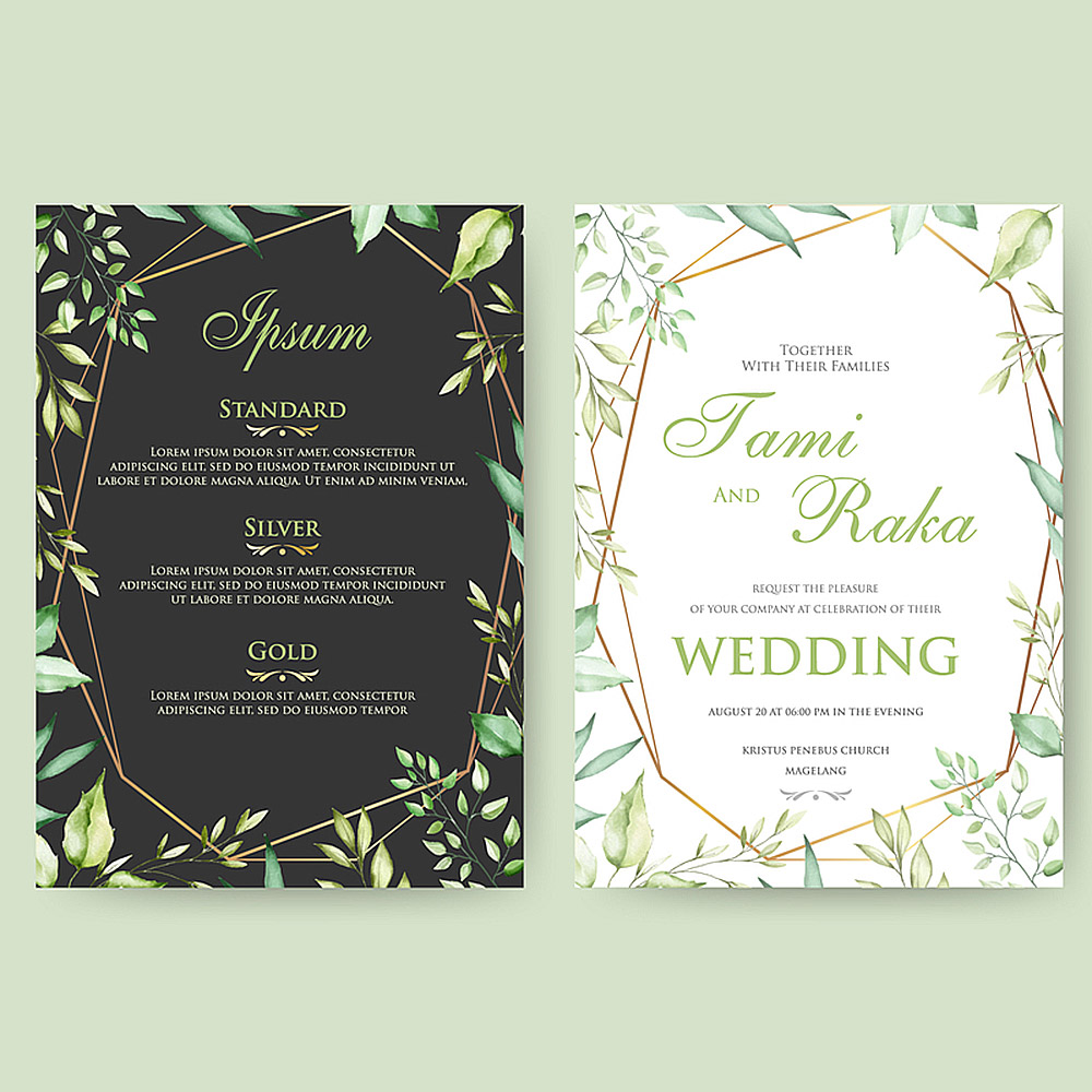 best elegant wedding card design (1)