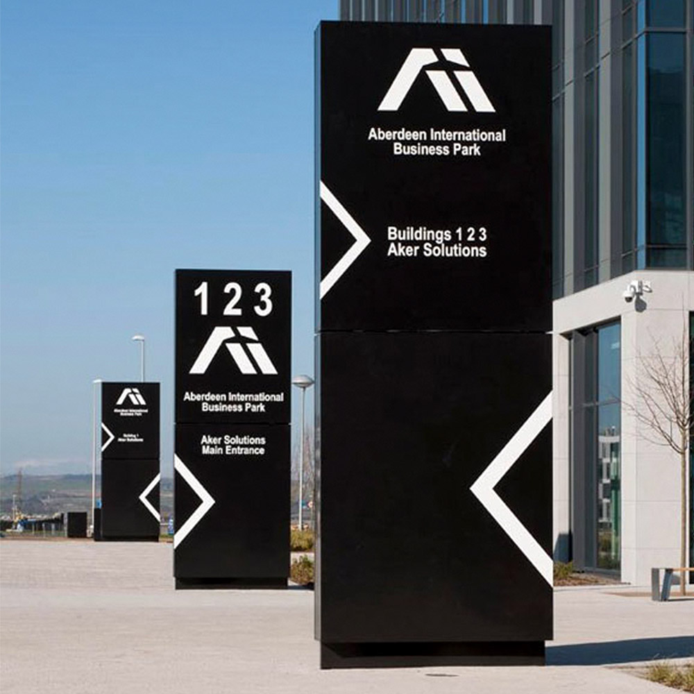 modern signage design 