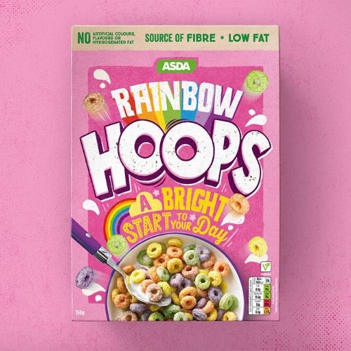 Breakfast Cereals box packaging design 