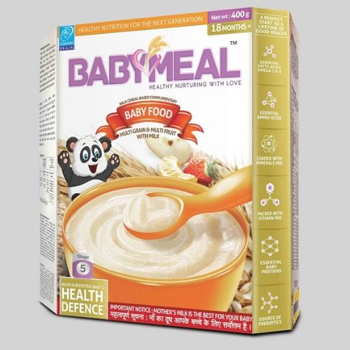 baby food box packaging design 