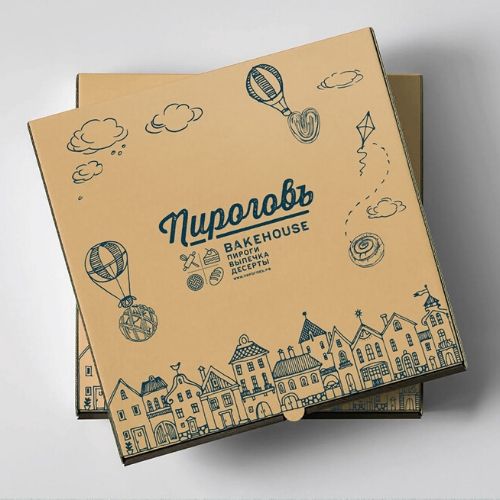 bakery box packaging design