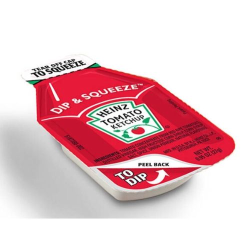 creative ketchup packaging design 
