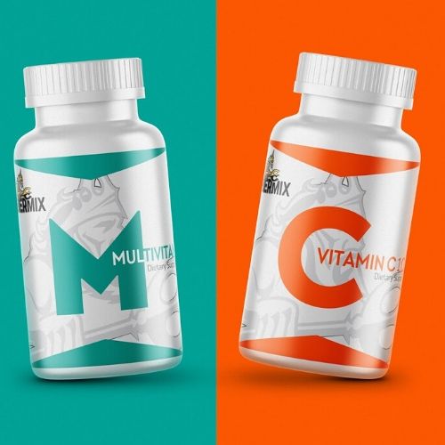 creative supplement packaging design 