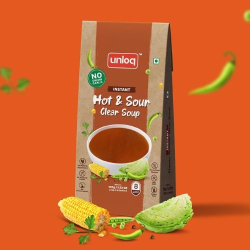 soup packet design