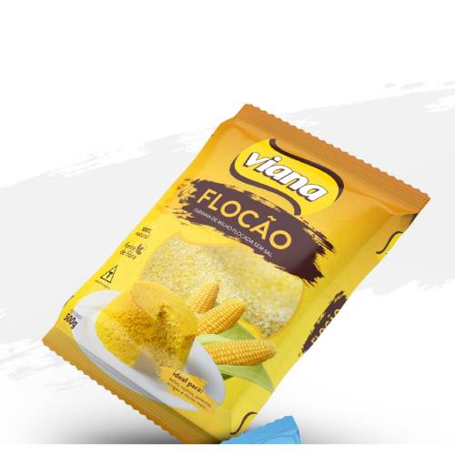 corn flour box packaging design 