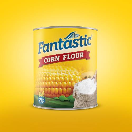 corn flour packaging design