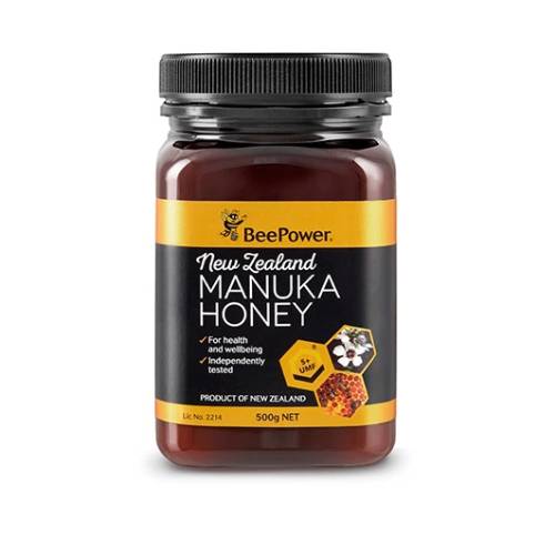 manuka honey label design