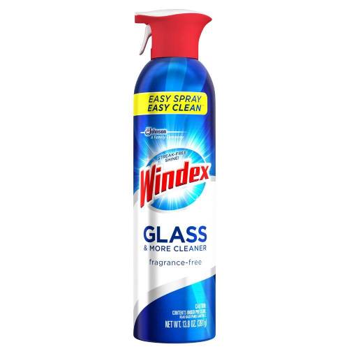 mirror cleaner label design 