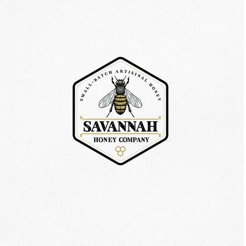 Honey Company Logo Design