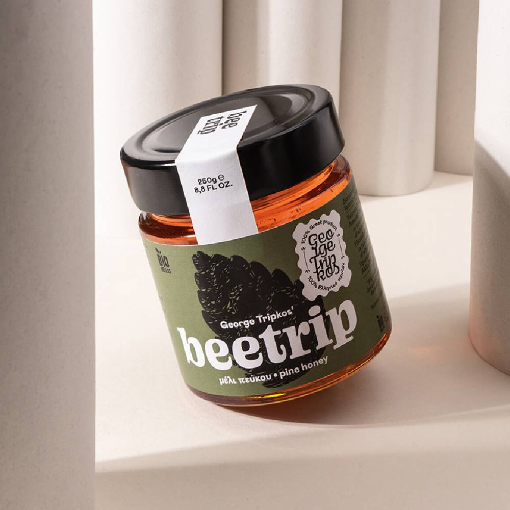 honey label design