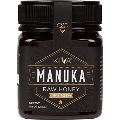 manuka honey jar label design 