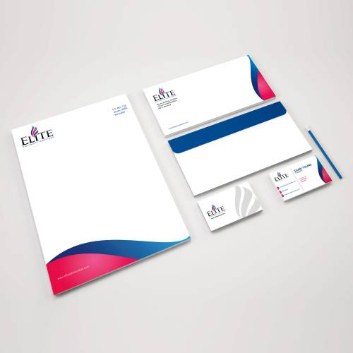 creative stationery design 