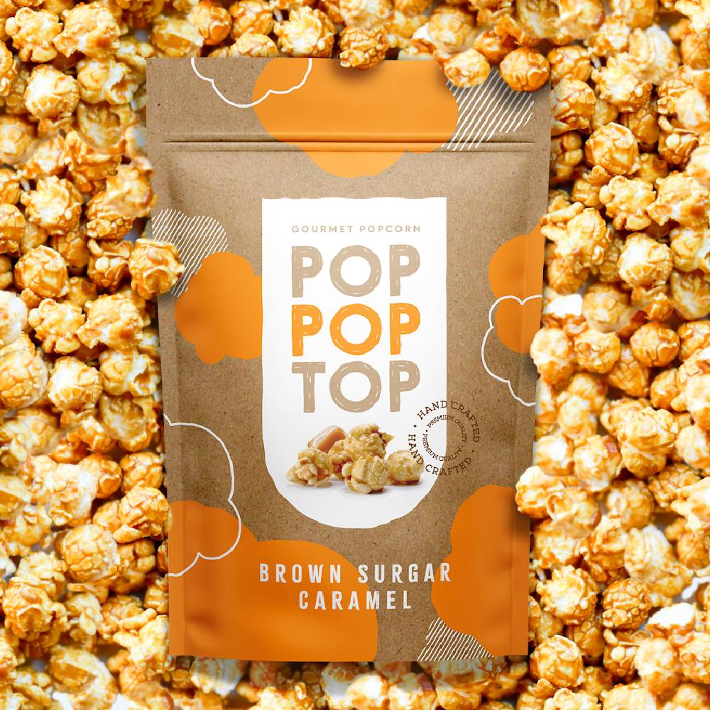 popcorn packaging design