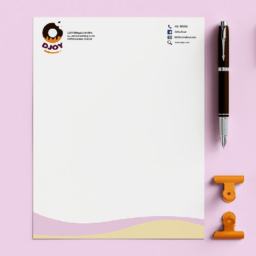 creative australian letterhead