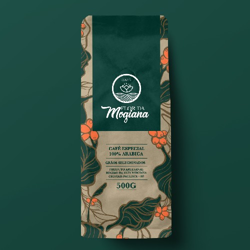 coffee packet design