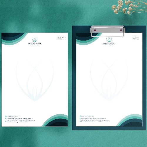 creative letterhead design 