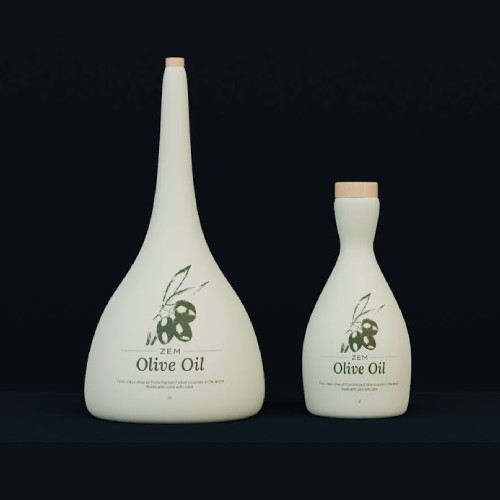 olive oil product shape
