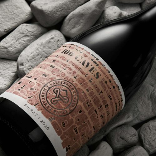 wine label design idea