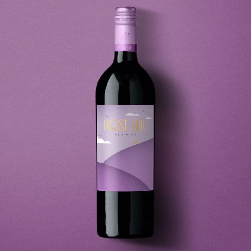 wine label design