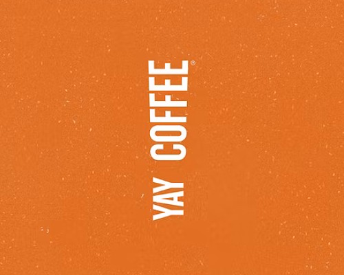 typography coffee logo design
