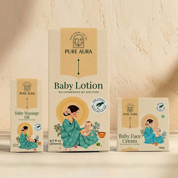 body lotion bottle label design