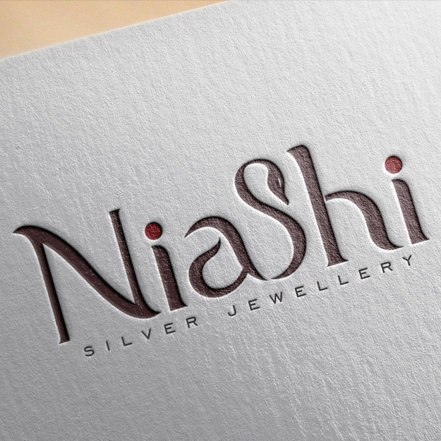 Niashi jewellery logo design