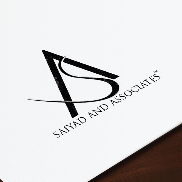 Saiyad & Associates legal logo design