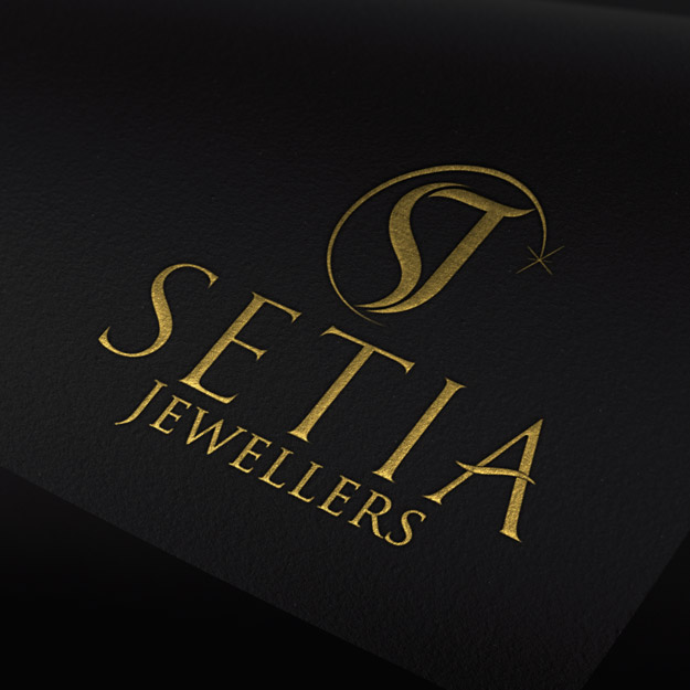Setia Jewels logo design company