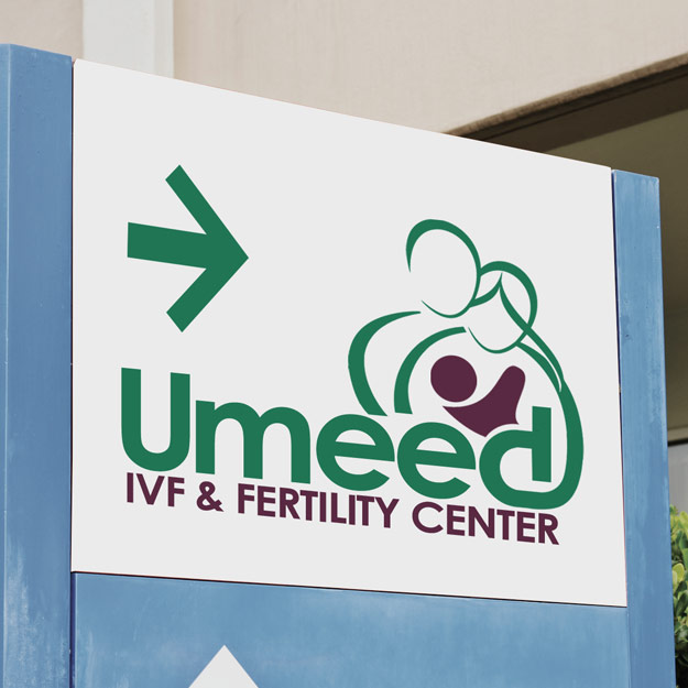 Umeed medical logo design