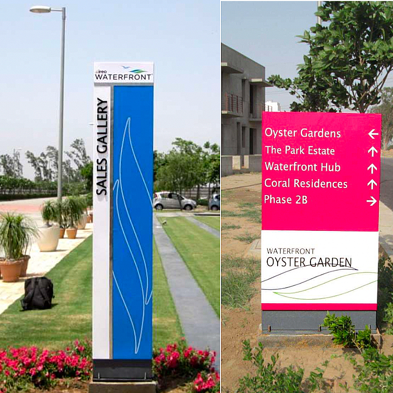 wayfinding boards