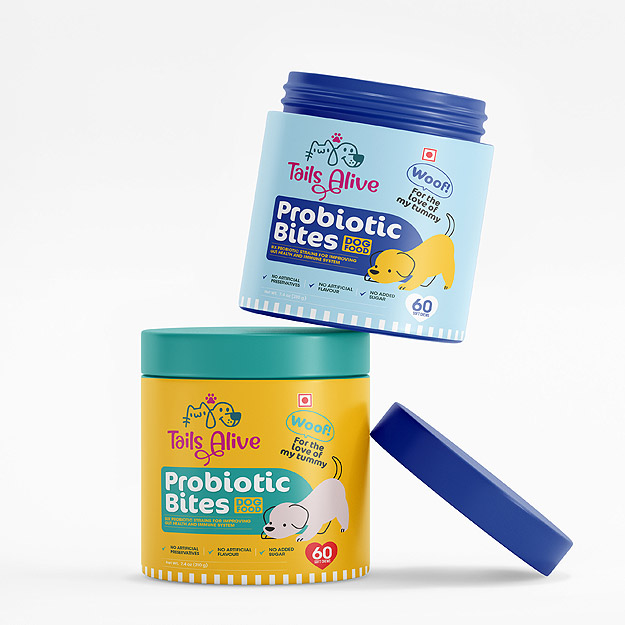 probiotic label design
