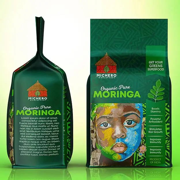 moringa pouch design