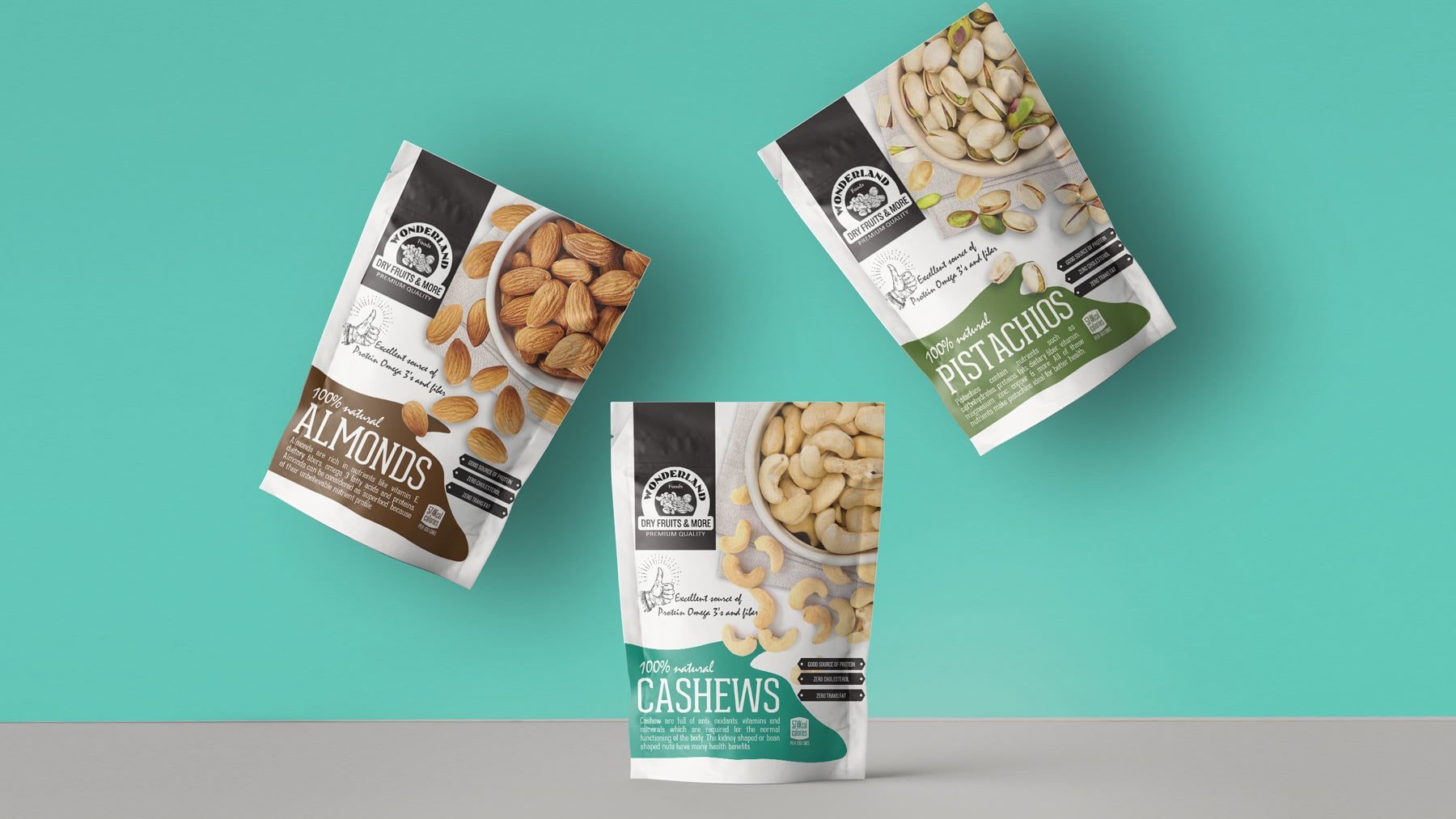 wonderland dry fruit packaging case study