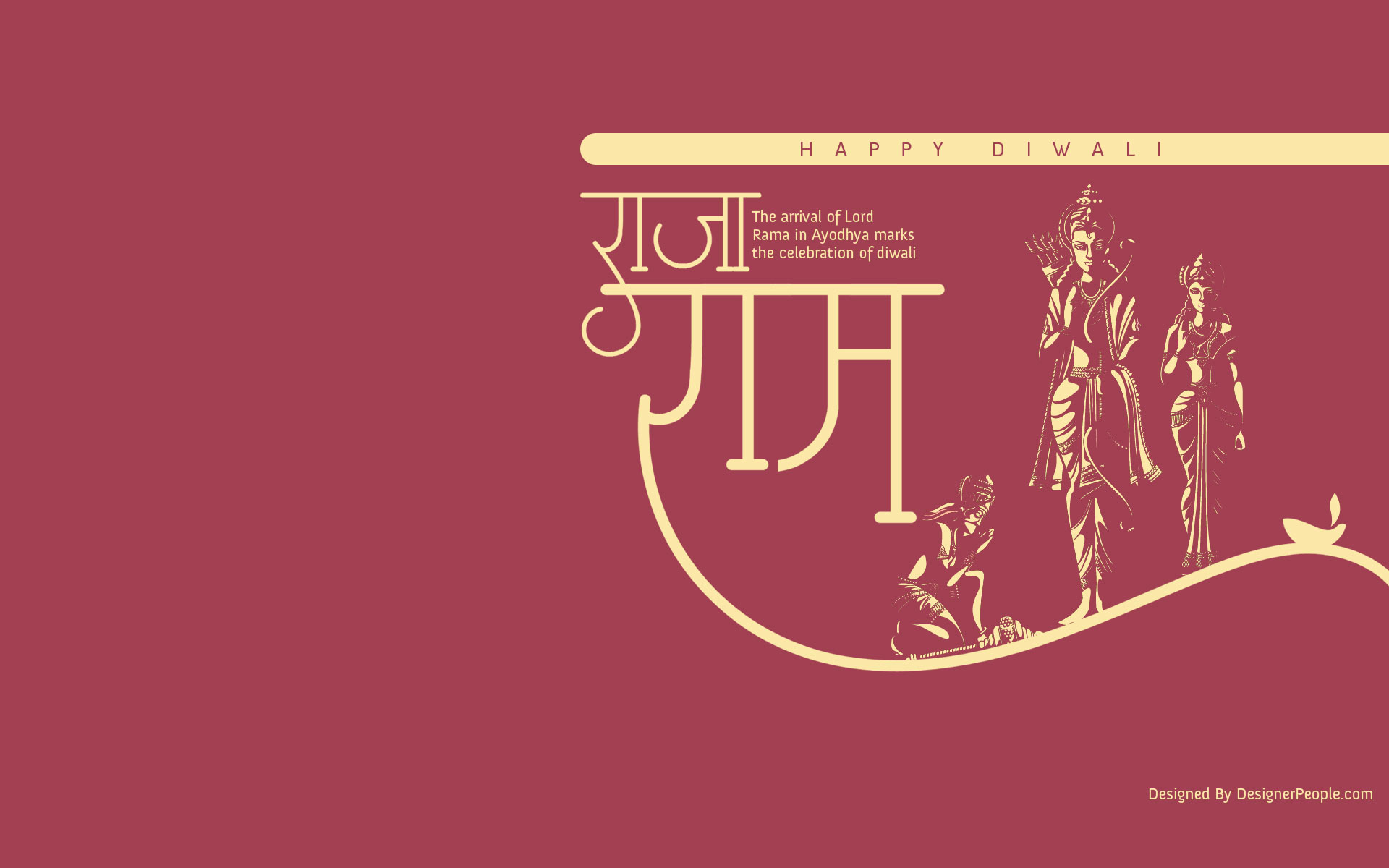 Download Lord Rama Diwali Wallpaper for Mobile and Desktop