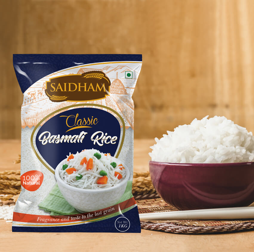 Rice Packaging Design Company | Basmati Rice Packaging Design