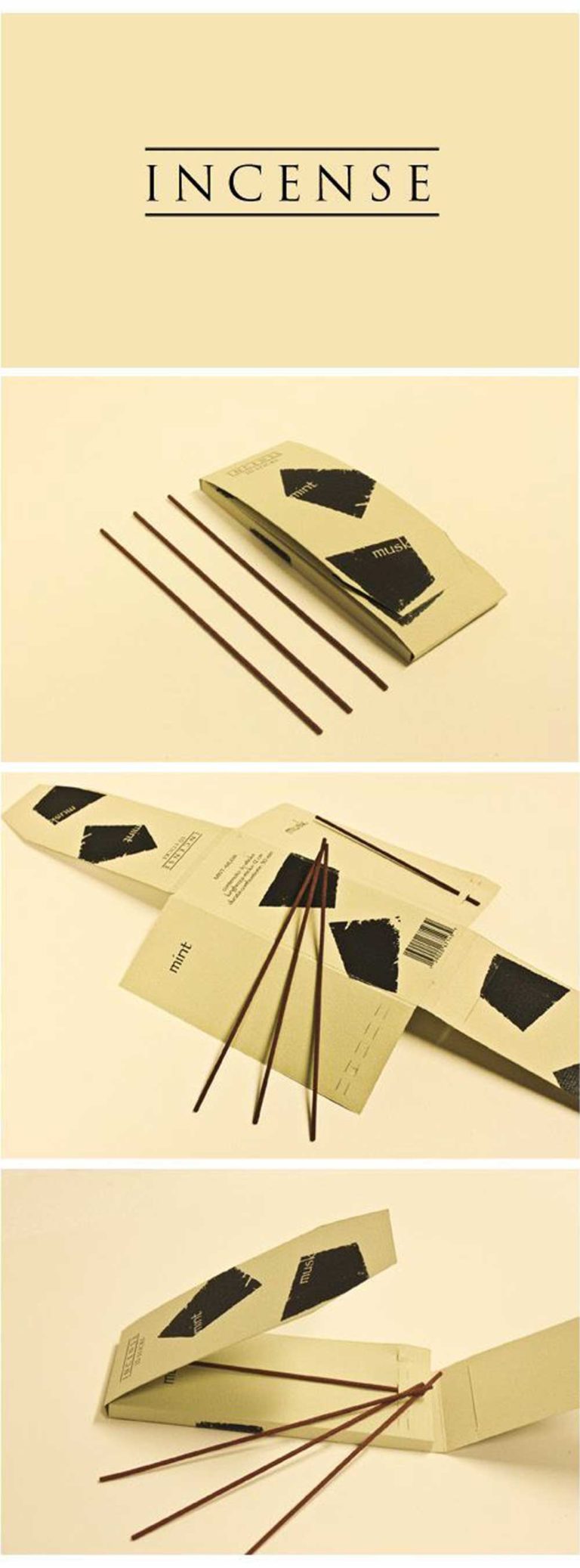 89+ Creative Incense Stick Packaging Design For Inspiration