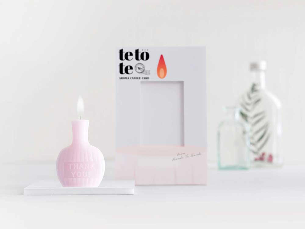 creative candle box packaging design