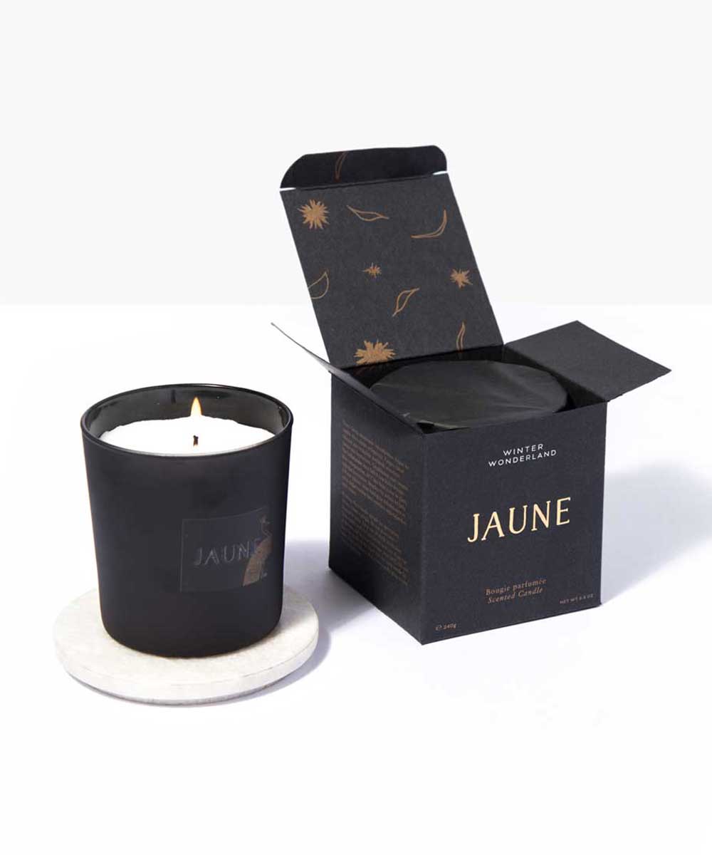 luxury candle packaging design