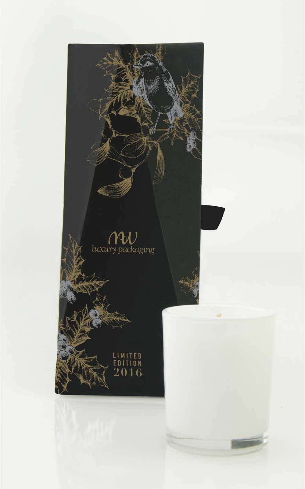 luxury candle packaging design 