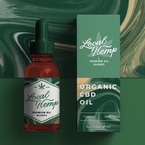 glass bottle label design