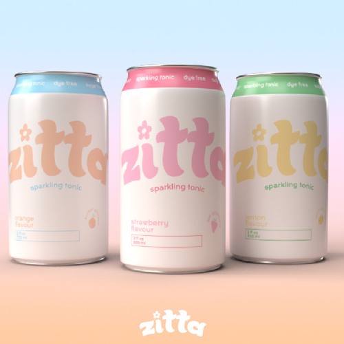 bold typography label design
