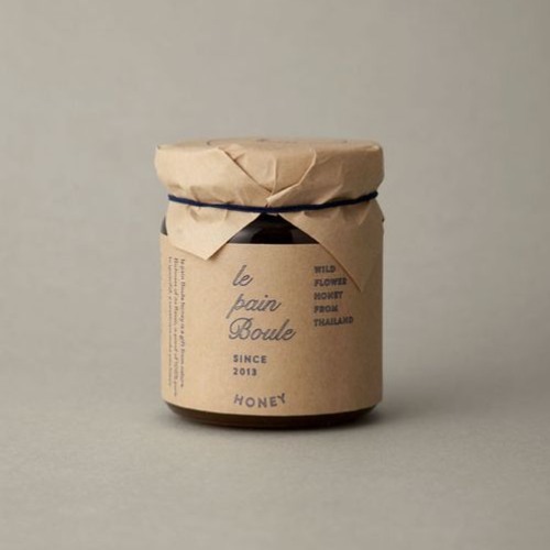 eco friendly honey label design
