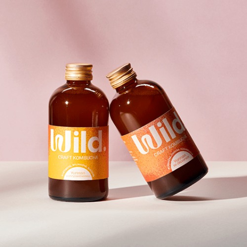 gradient label design
